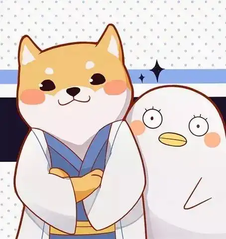 可爱柴犬著名网红动漫头像
