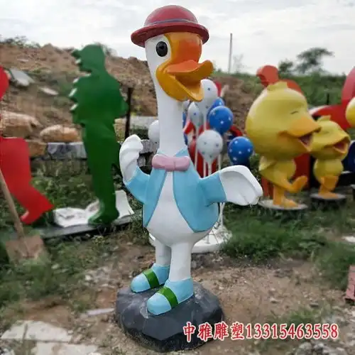 广场厨师树脂卡通厨师雕塑河南卡通厨师玻璃钢雕塑
