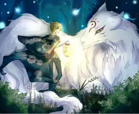 夏目和猫老师在田野上的图片
