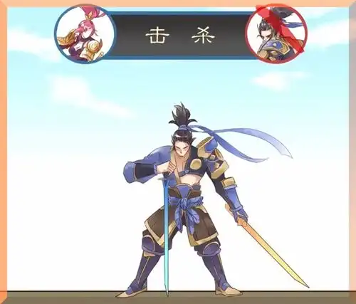 王者荣耀漫画兰陵王死在木兰面前又是情侣,真的怒了,秀什么恩爱
