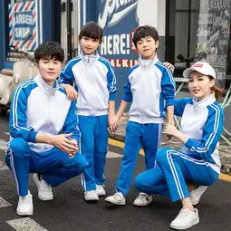 2019新款运动服春秋装韩版运动服情侣运动装亲子套装男女装套
