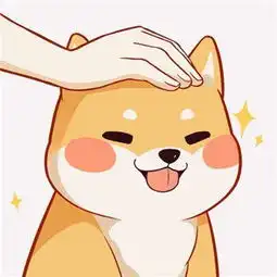 治愈超萌柴犬头像
