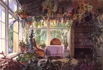 宫崎骏魔女宅急便动画场景
