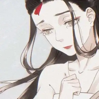 古风动漫女生头像玉容寂寞泪阑干,梨花一枝春带雨
