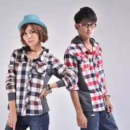 巨火龙时尚都市情侣装情侣连帽衬衫女款82012b