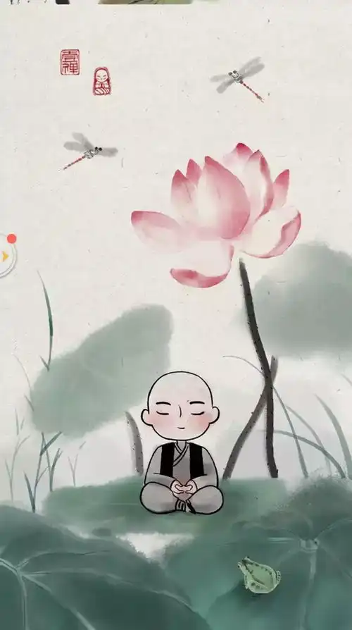 美图壁纸漫画一禅小和尚
