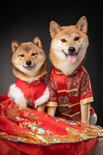 这对柴犬情侣婚纱照甜到爆,背后的故事羡煞一众单身狗
