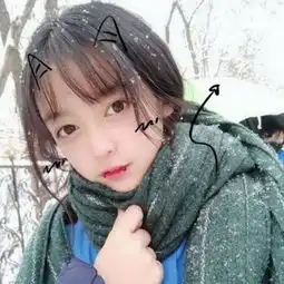 2018最新女生可爱头像萌00后故事平淡但当中有你
