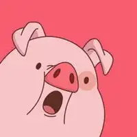 亏皮与珍猪情侣头像微信头像图片大全
