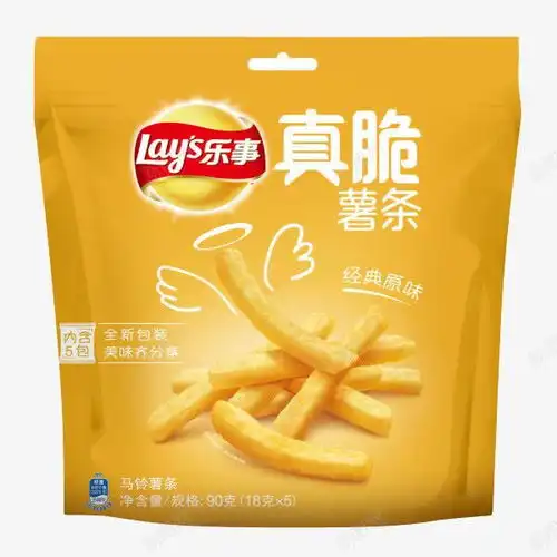 乐事真脆薯条经典原味设计图片免费下载页面网页平面电商创意素材经典素材
