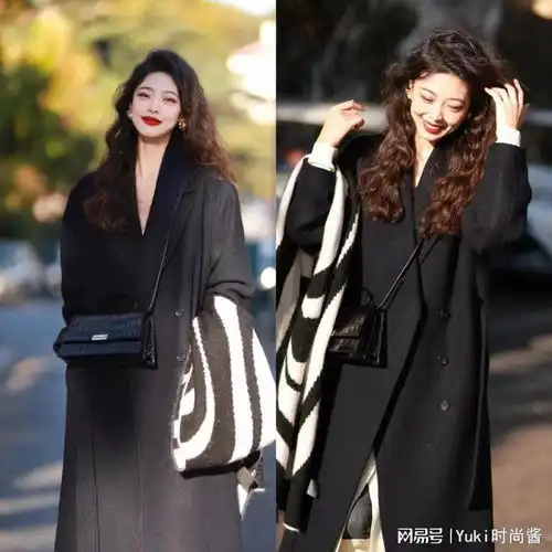 既暖和又充满氛围感的穿搭,才是冬日的正确打开方式,柔美又耐看
