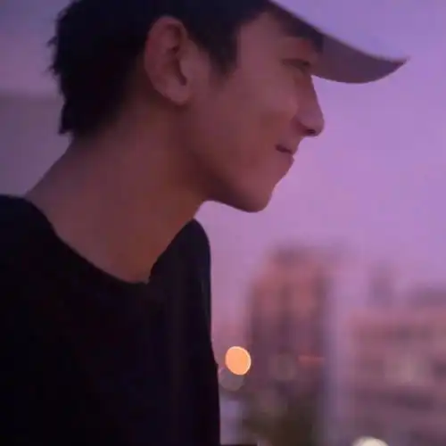 情头真人单张情侣头像二
