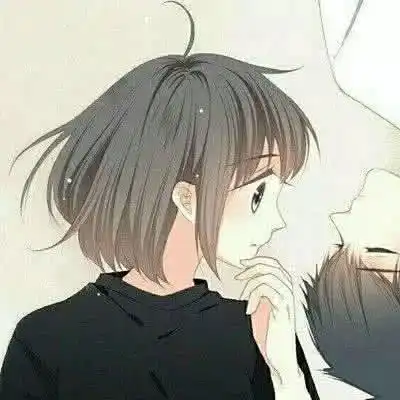 二次元情侣头像将这一生所有深情以及热爱,都给予生命中的你
