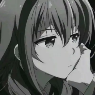 仙屿酱黑白丧头但愿日子清静,抬卡通动漫头像我要个性网
