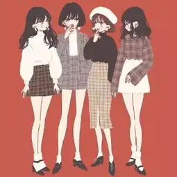动漫时尚少女风头像每个少女都很美呢

