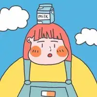 情侣头像一男一女天空背景紫色粉色天空背景情头一男一女
