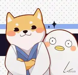 一组蜜汁可爱的柴犬头像,柴犬遇上了银魂
