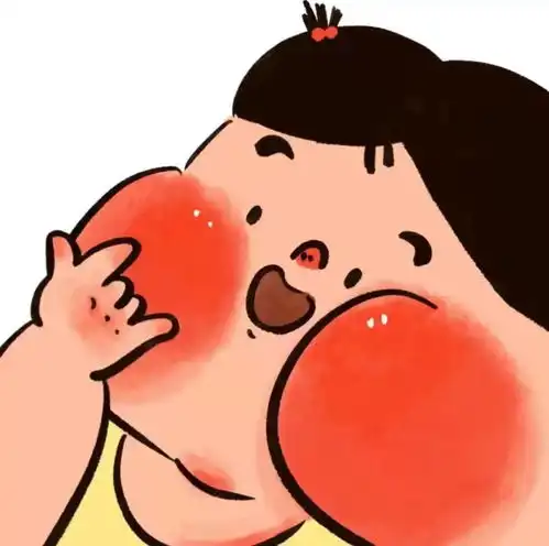 ins憨憨情侣头像
