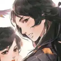 唯美古风动漫伴侣一对两张头像
