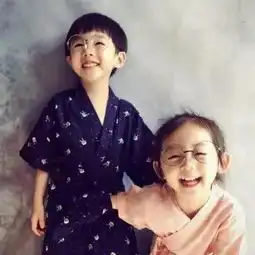 超甜可爱呆萌小孩情侣头像萌萌哒
