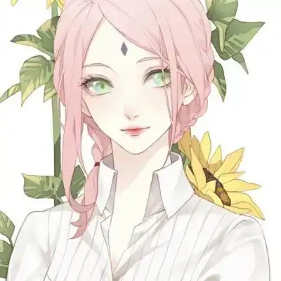 白苏二次元古风女头
