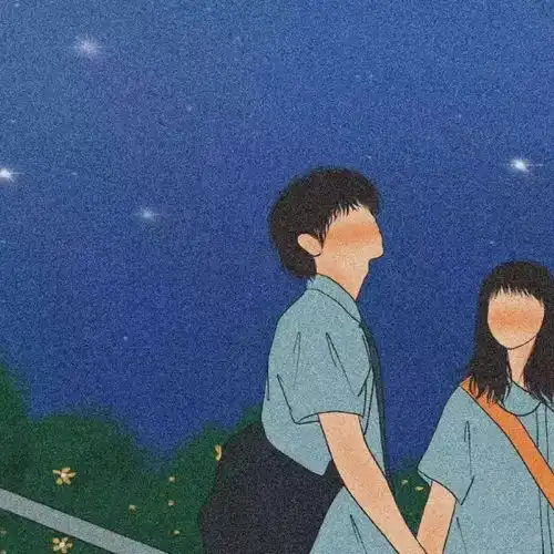 情侣头像情不移,爱不变
