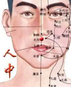 人中穴
