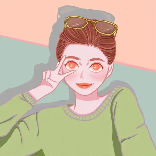 鸭风头像阳光墨镜少女酷girl
