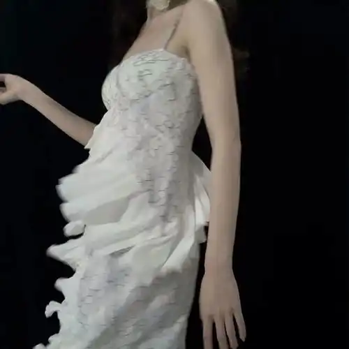 好看女生部位头像理想和生活隔着一个现实
