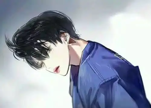 哥特式暗黑系邪魅帅气,男生动漫头像
