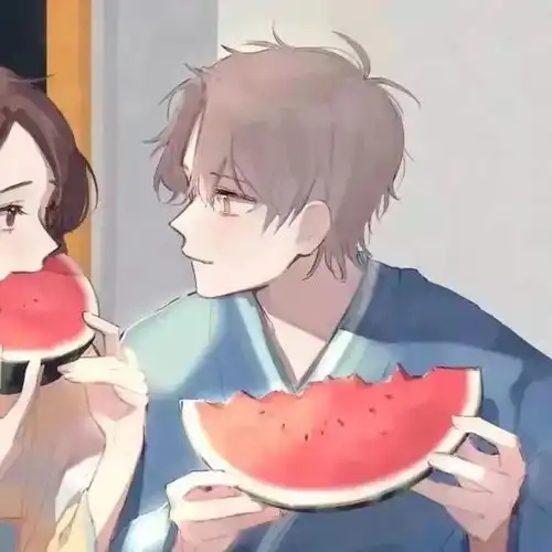 头像动漫情侣头像,爱了爱了

