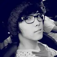 男生黑色静态头像
