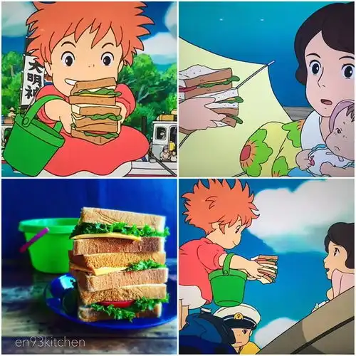 当宫崎骏动漫里的美食成真,可以说很治愈了
