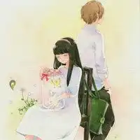 漫画情侣头像唯美两张微信头像图片大全
