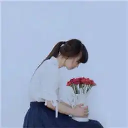花的女孩儿,海边坐,原谅我捧花出席只为错堆糖,美好生活研究所

