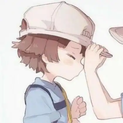 可爱的卡通情侣头像一男一女,这辈子和你在一起
