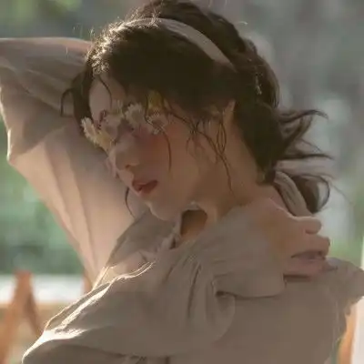 女生头像唯美温柔仙气十足的真人qq头像,微信头像

