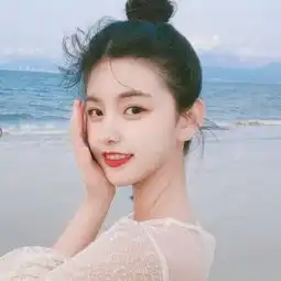 笑很甜很暖的女生高清头像阳光爱笑开朗小仙女图片
