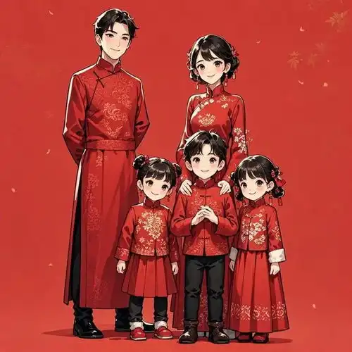 2025新年全家福头像
