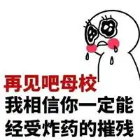 毕业要紧表情包

