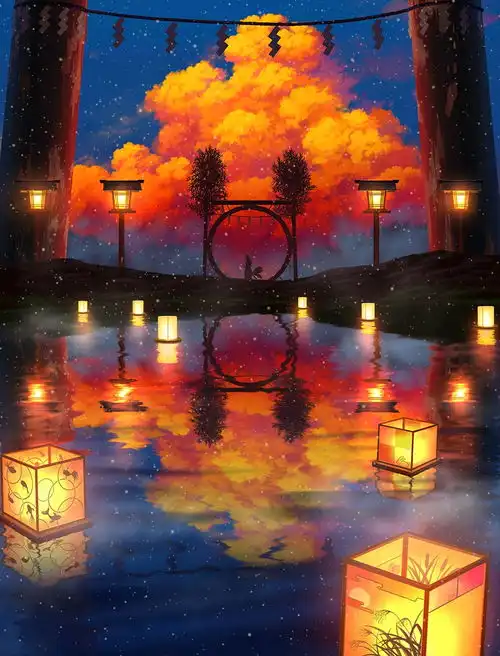 百景,这次是100张风景画合集

