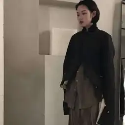 森系倔强范女生头像
