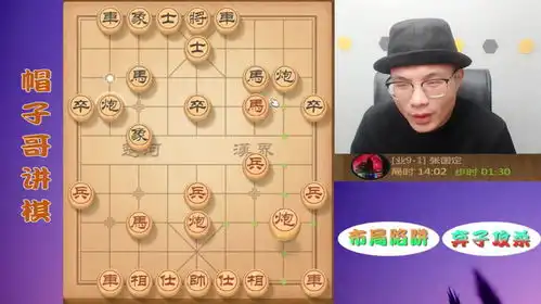 业9玩家的象棋套路,帽子哥摸排的可清楚最后送车可对手气炸了
