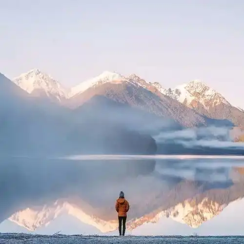 旅行拍照不露脸,居然还能这么美
