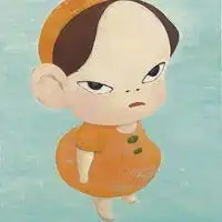 大头娃可爱头像卡哇伊的大头娃
