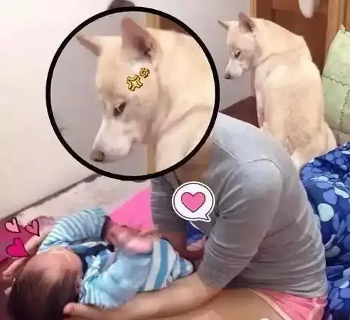自从养了第二只狗后,俩汪每天争风吃醋...
