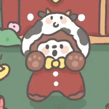 2021新年红火过年情侣头像
