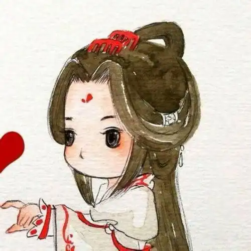 一组搞怪可爱的情侣头像
