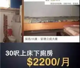 香港15平棺材房售价百万生而为人,不及一只猪住得宽敞...
