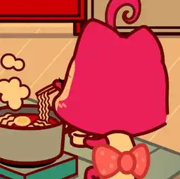 阿狸和桃子情侣头像
